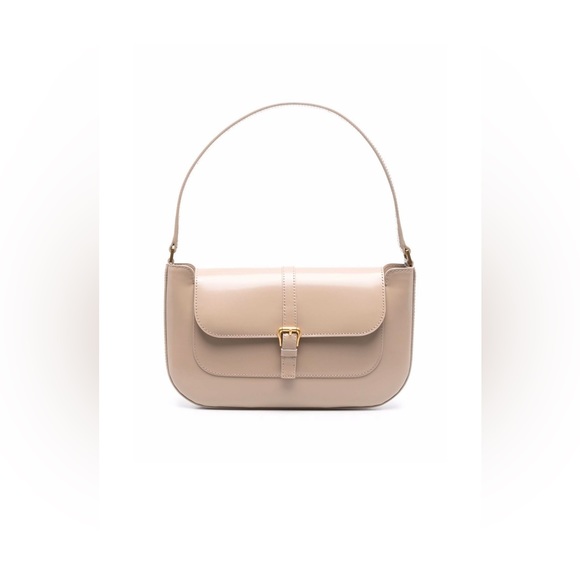 Handbags - By Far beige Miranda shoulder bag